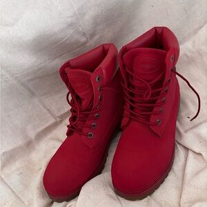 Lugz Men’s Red Nabuco                 Convoy Classic Combat Boots